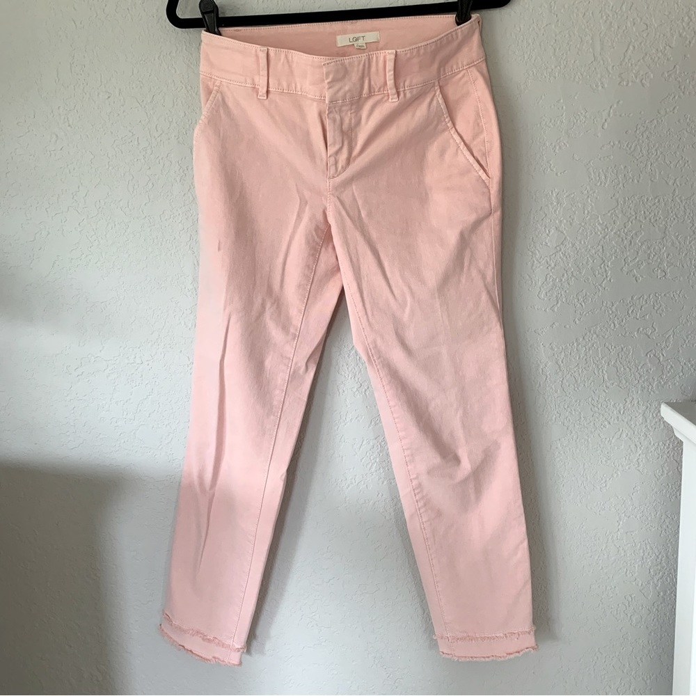 Loft pretty pink jeans